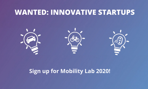 Foto Mobility Lab: wanted: innovative startups