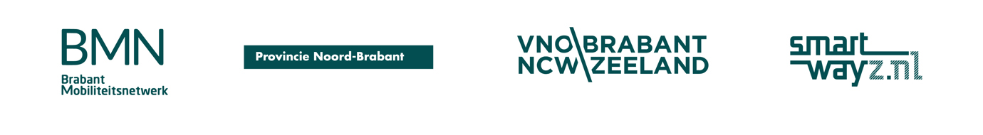 afbeelding met de logo's van BMN, Noord-Brabant, VNO-NCW en SmartwayZ.N