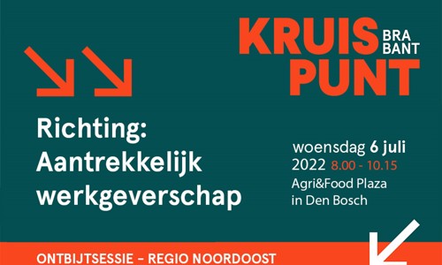 Banner van Ontbijtsessie van Kruispunt Brabant op 6 juli