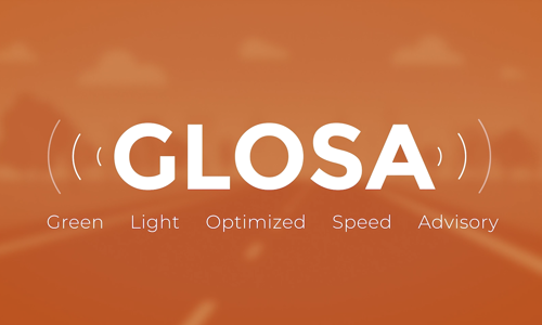 Afbeelding van Logo GLOSA met tekst